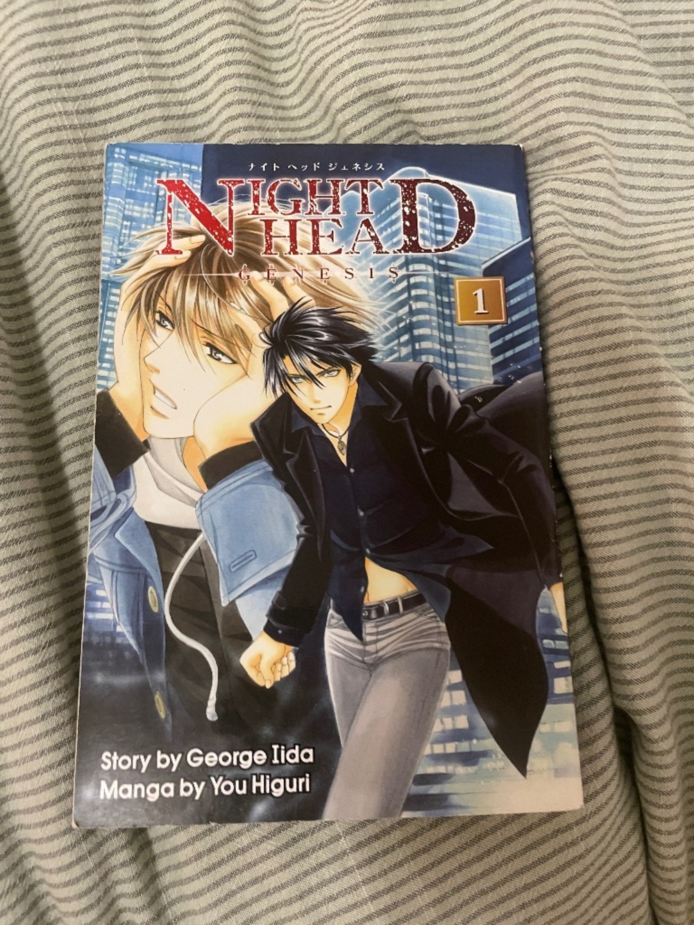 Night Head Genesis Manga